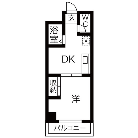 【間取り】 | 第5名昭ビル