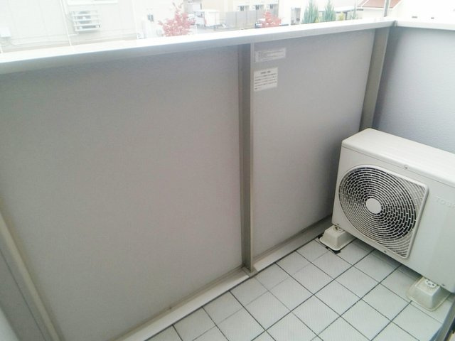 ベルメゾンⅡのバルコニー