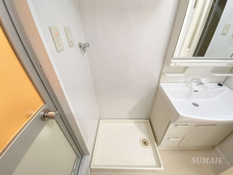 日東北袋ハイツの洗面所|洗濯機置き場☆