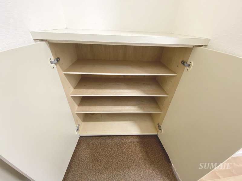 日東北袋ハイツの収納|シューズボックスです☆