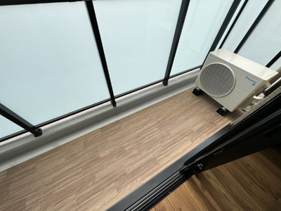 【バルコニー】 | ミライズ東京墨田レジデンス | 開放的で明るい空間を演出してくれるバルコニーです