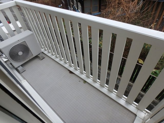 シャンクレールのバルコニー