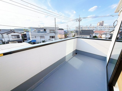 【バルコニー】 | 高崎市上和田町　新築住宅