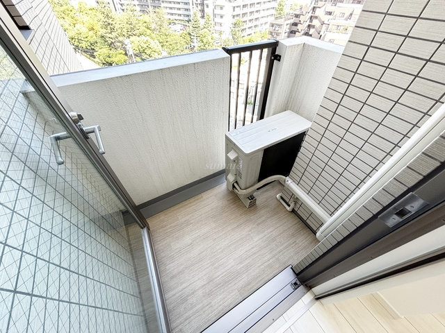 北区神谷１丁目の賃貸マンションのバルコニー|6.7帖洋室にもバルコニーがついています☆