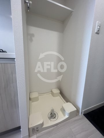 アドバンス大阪カーサの設備|アドバンス大阪カーサ　洗濯機置き場