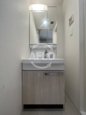 アドバンス大阪カーサの独立洗面台|アドバンス大阪カーサ　独立洗面台