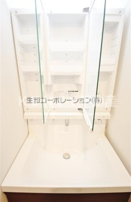 【洗面所】 | キャナルテラス品川 | 広い洗面スペース