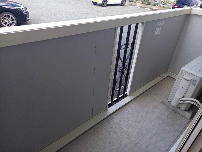 サウスクリスタルのバルコニー