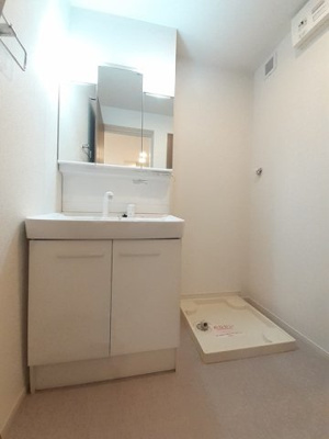 【洗面所】 | アンジェロ | 脱衣スペースもあります