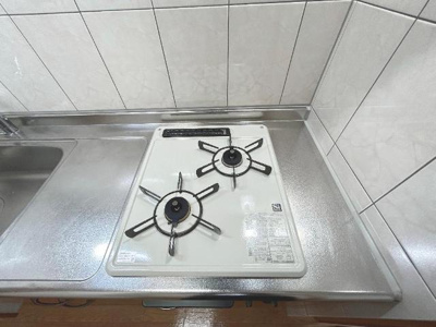【キッチン】 | 中宿ベース | ガスコンロ２口