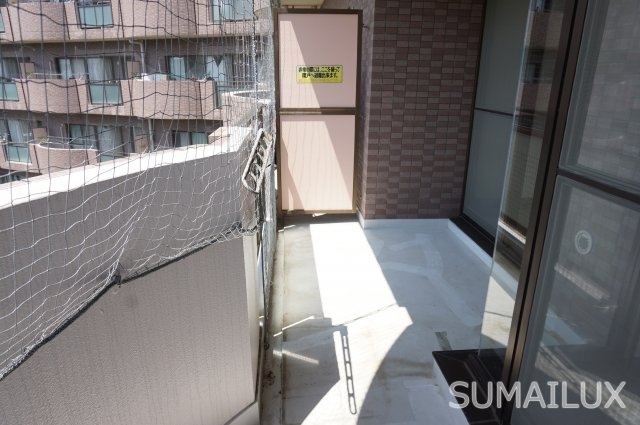 熊本市中央区小沢町の賃貸マンションのバルコニー