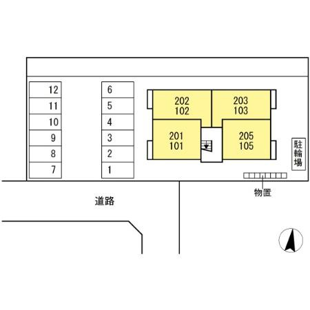 ロズレの区画図