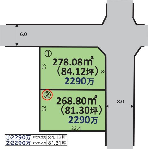 山形市小白川町５丁目の売地