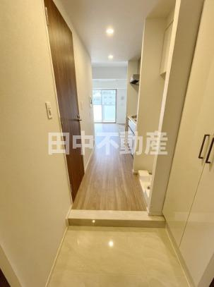 パークアクシス芝浦キャナルの玄関