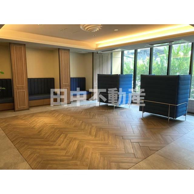 パークアクシス芝浦キャナルのエントランス