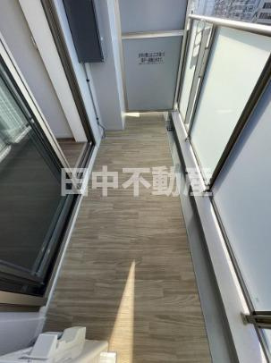 パークアクシス芝浦キャナルのバルコニー