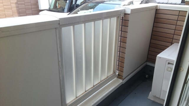 ル・ユニヴェール　Ａのバルコニー