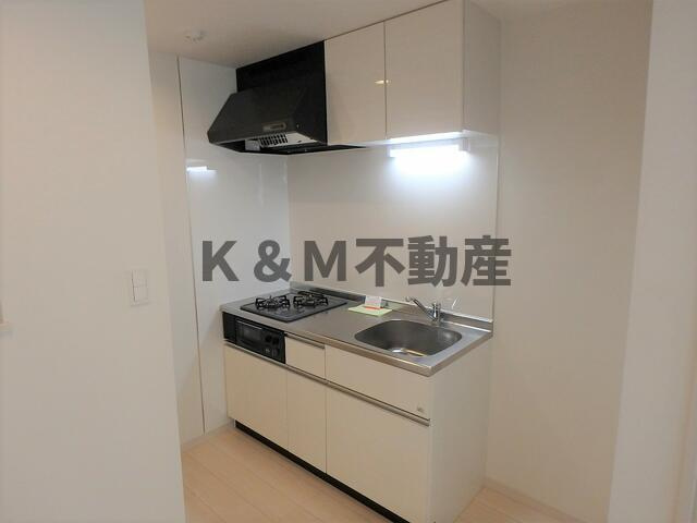 ＲＩＺＥＳＴ　ＦＯＮＴＡＩＮＥのキッチン|二口コンロ・グリル付き 