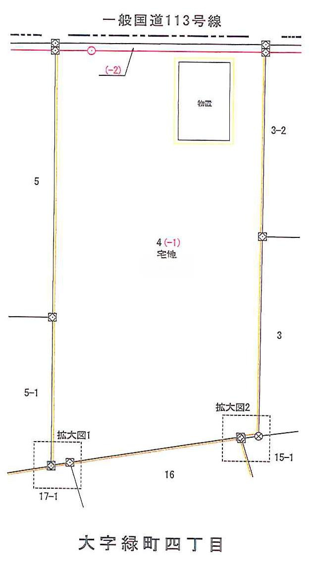 西置賜郡小国町大字緑町４丁目の売地