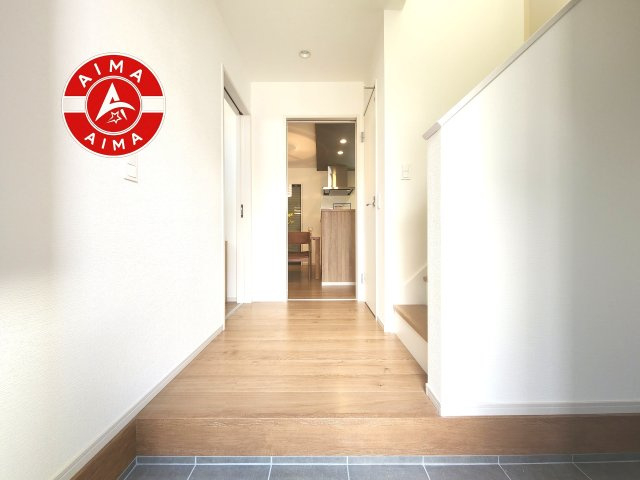 那珂川市片縄東1丁目第4-1棟（1号棟）の防犯設備|二重ロックでしっかり防犯対策ができます。