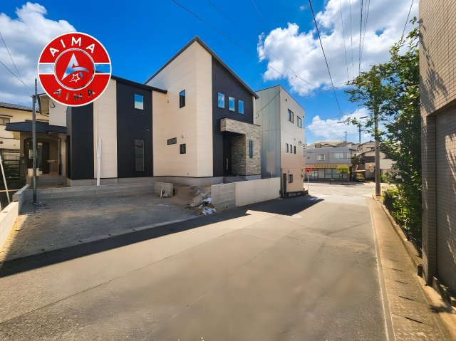 那珂川市片縄東1丁目第4-1棟（1号棟）の前面道路含む現地写真|見学の時間などお気軽にお問い合わせ下さい。