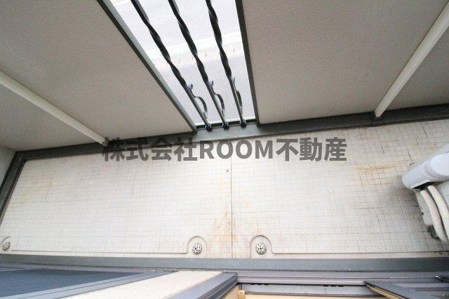 ルシエルいそいちのバルコニー|陽当たり良好なバルコニーです