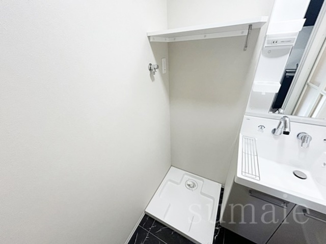 北区東十条１丁目の賃貸マンションの内装|洗濯機置き場☆