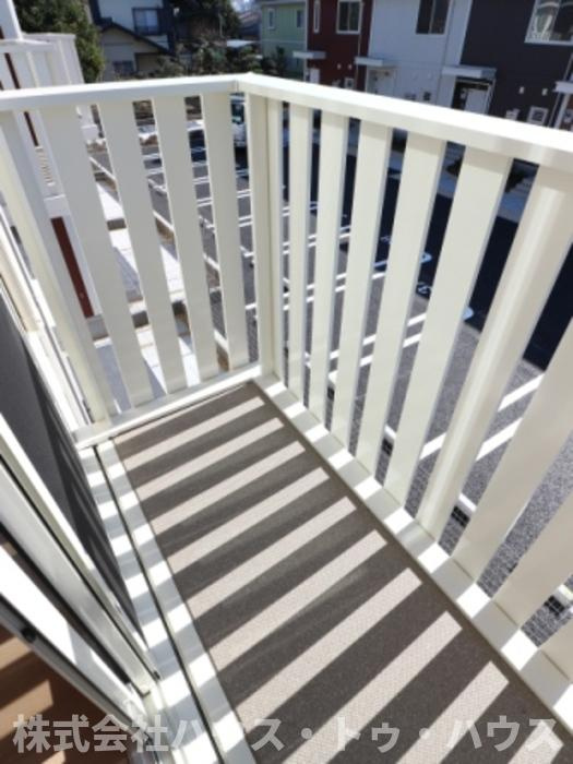 BLESS HOUSE柏西町　Dのバルコニー