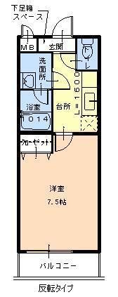 フジパレス浜寺ノース1番館の間取り