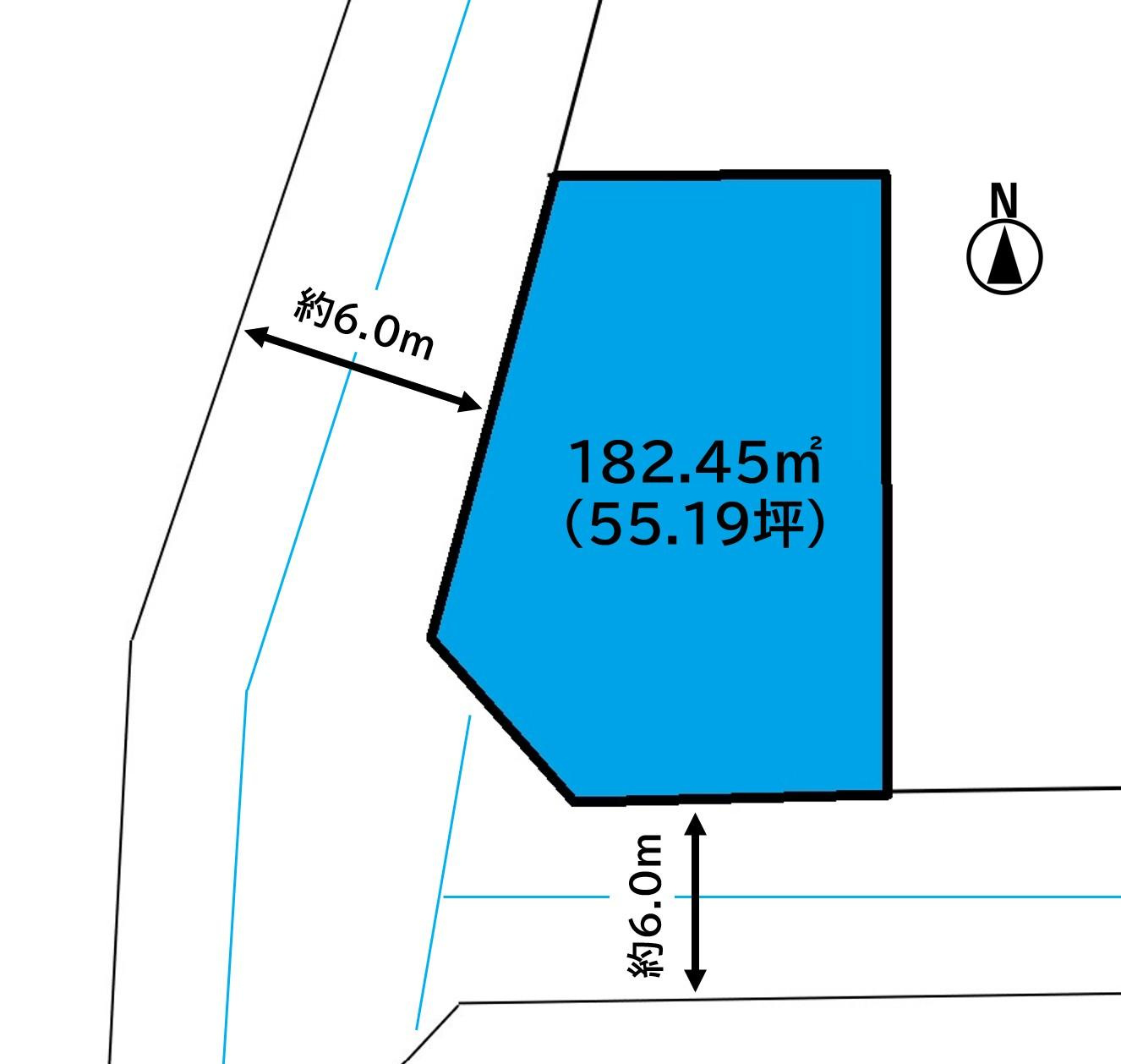 富山市本郷町の売地
