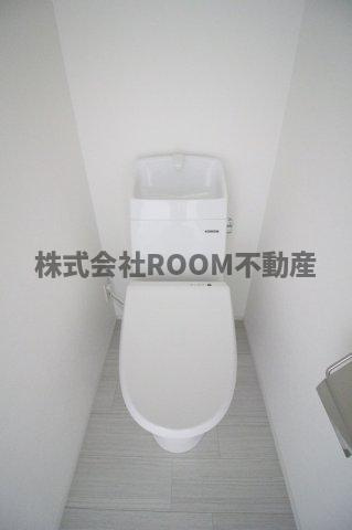 CASTELLO　Dのトイレ|落ち着いた色調のトイレです