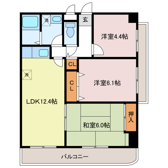 コンシェール信和の間取り