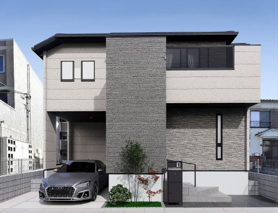 板橋区大谷口1丁目　LDKが主役♪　建物38坪超　大型邸宅