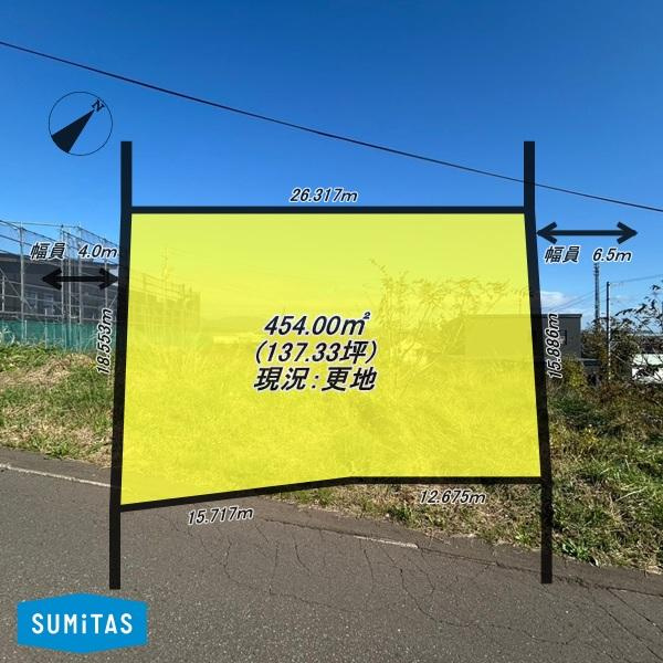 室蘭市港南町１丁目の売地
