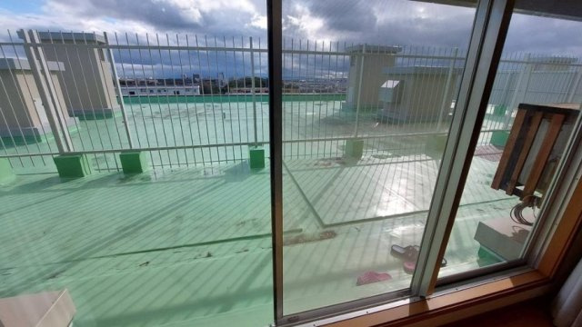 芦屋翠ヶ丘パーク・マンションのバルコニー|南側テラス