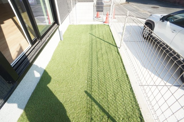 熊本市中央区出水６丁目の一戸建てのバルコニー