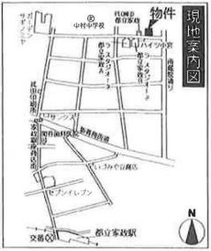 ブライトMの地図