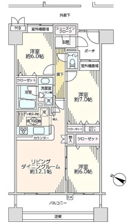 【間取り】 | シーズガーデングリーンパティオ