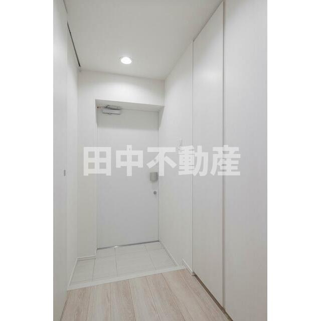 アジールコート都立大学の玄関