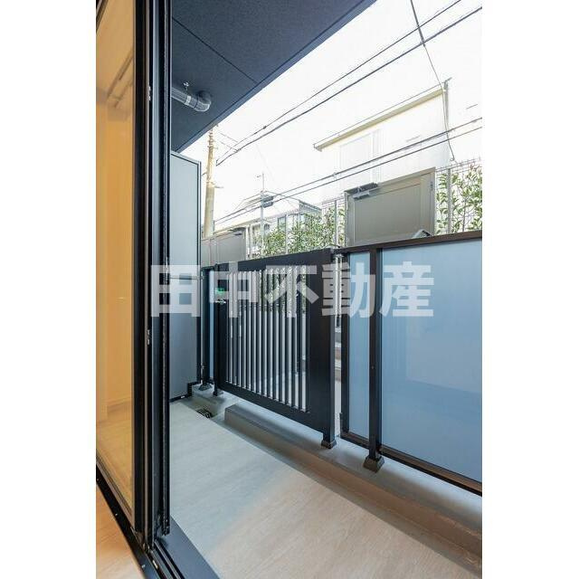 アジールコート都立大学のバルコニー