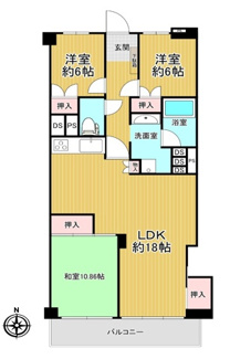 【間取り】 | シーアイマンション甲陽園