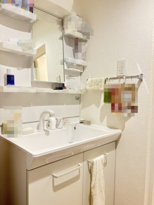 【独立洗面台】 | シーアイマンション甲陽園 | シャワー付き洗面台でお掃除もラクラク
