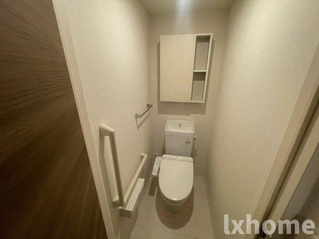クイール北春日丘のトイレ|コンパクトで使いやすいトイレです