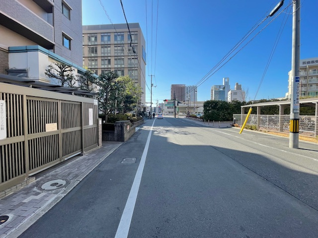 アルファステイツ清心のその他|隣接する道路です。