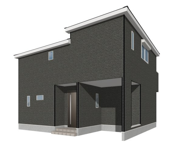 練馬区関町北4丁目 全3棟 3号棟の完成予想図|【3号棟　完成予想図】
(イラストは図面を基に起こしたもので実際のものとは多少異なる場合がございます)