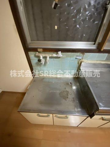 新池島町3丁目中古戸建のキッチン|お好きなコンロ置けます！
