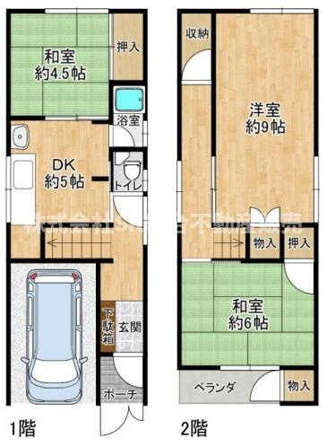 新池島町3丁目中古戸建の間取り|リフォーム歴ございます！ご夫婦お二人様、ファミリー様にオススメです！