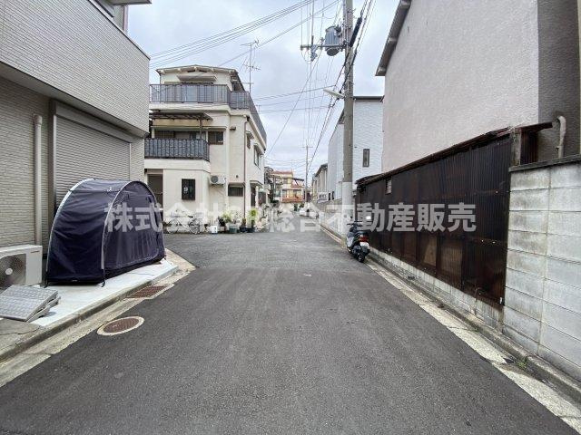 新池島町3丁目中古戸建の前面道路含む現地写真|前面道路含む現地写真です