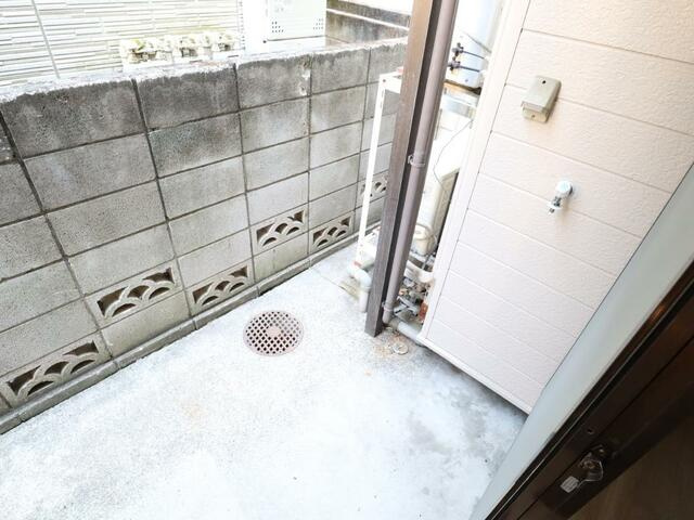 テラス、洗濯機置き場