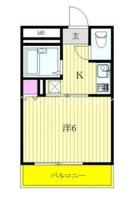 ヴィレ西日暮里の間取り